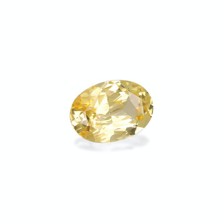 Zafiro Amarillo taille OVALE Amarillo 3.06 carats