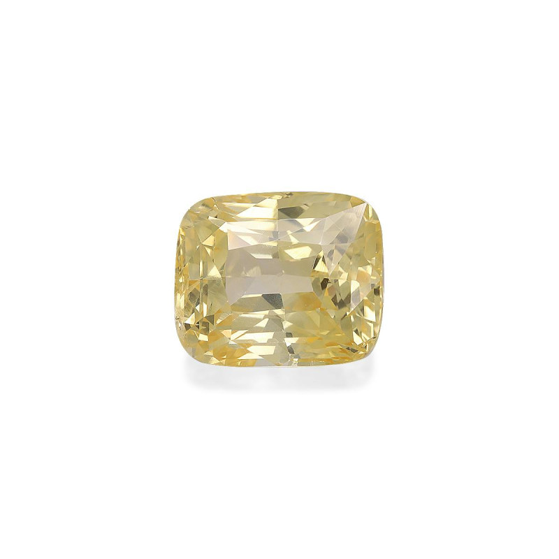 CUSHION-cut Yellow Sapphire Daffodil Yellow 7.81 carats