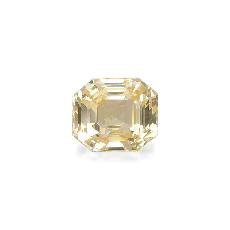Saphir Jaune taille RECTANGULARE Yellow 4.55 carats