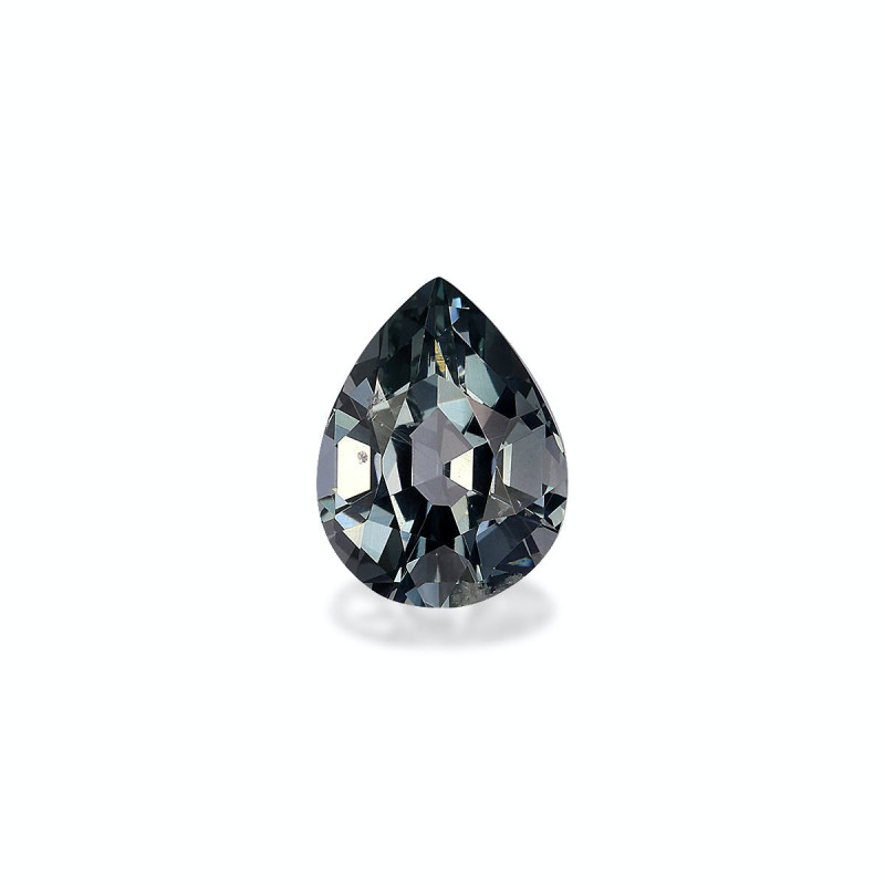 Spinelle gris taille Poire Metallic Grey 1.42 carats