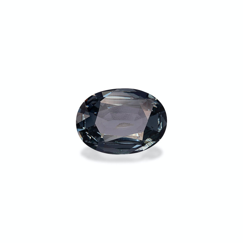Spinelle gris taille OVALE Metallic Grey 1.27 carats