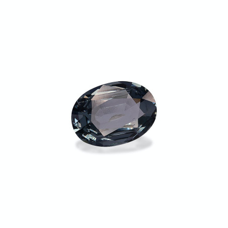 Espinela gris taille OVALE Metallic Grey 1.27 carats