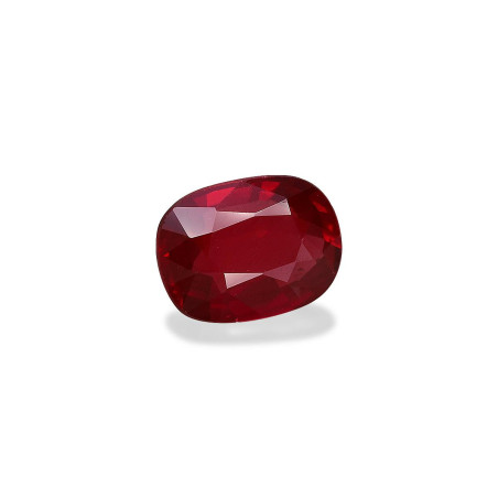 Rub&iacute;es de Mozambique taille COUSSIN Rojo 1.54 carats