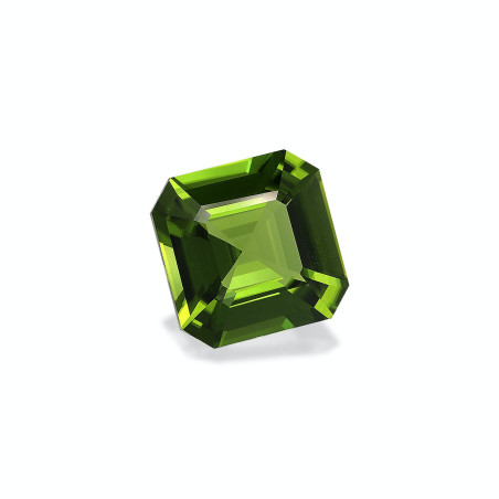 橄榄石 taille 方块 绿色 25.37 carats