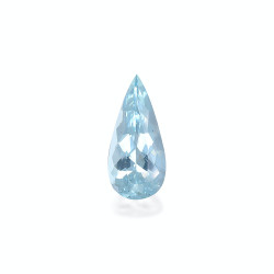 梨形切割宝宝蓝色海蓝宝石19.85克拉
