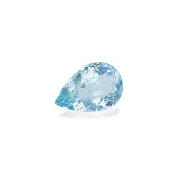 Peervormige Baby Blauwe Aquamarijn van 12.45 karaat