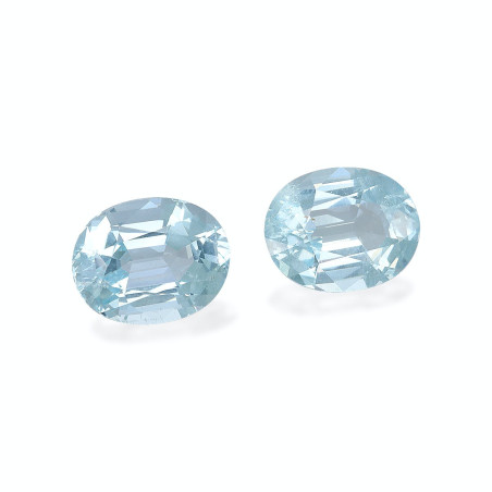 Aigue-Marine taille OVALE Bleu Ciel 12.16 carats