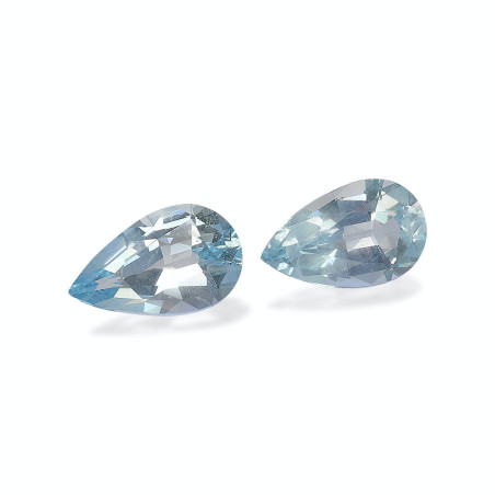 Aguamarina taille Poire Baby Blue 5.98 carats
