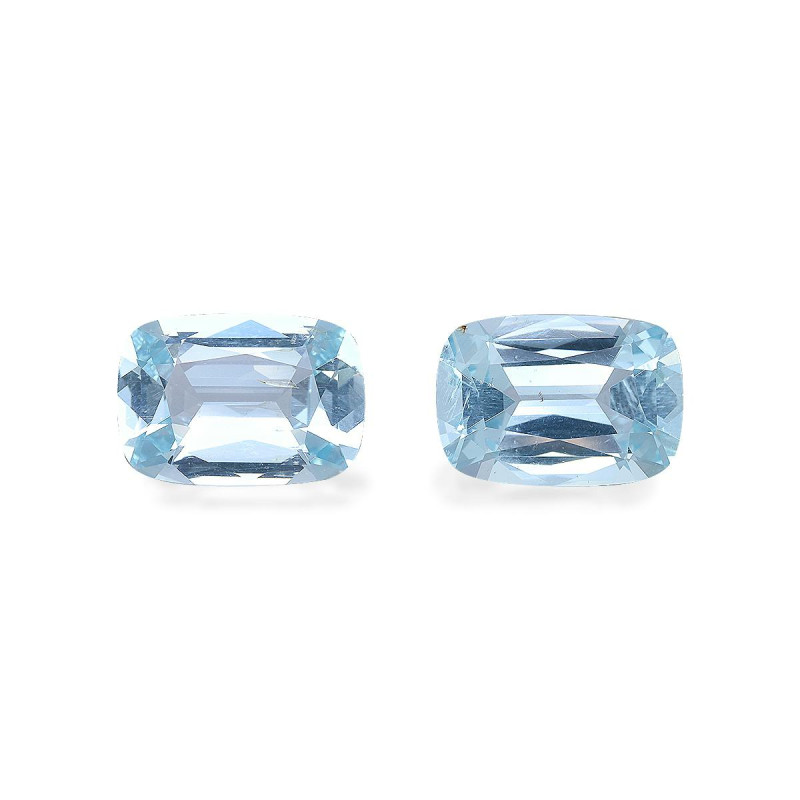 Aquamarin lengte KISSEN Baby blau 8.82 karaten