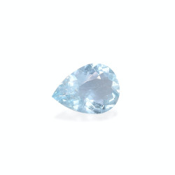 Peervormige Baby Blauwe Aquamarijn 8.00 karaat
