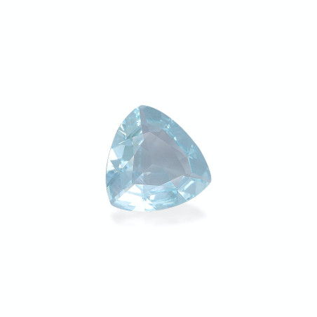 Aguamarina taille Trilliant Bleu Ciel 4.96 carats