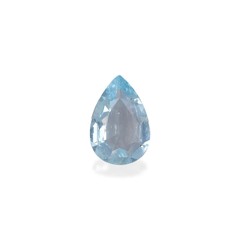 Pear-cut Aquamarine Baby Blue 6.93 carats