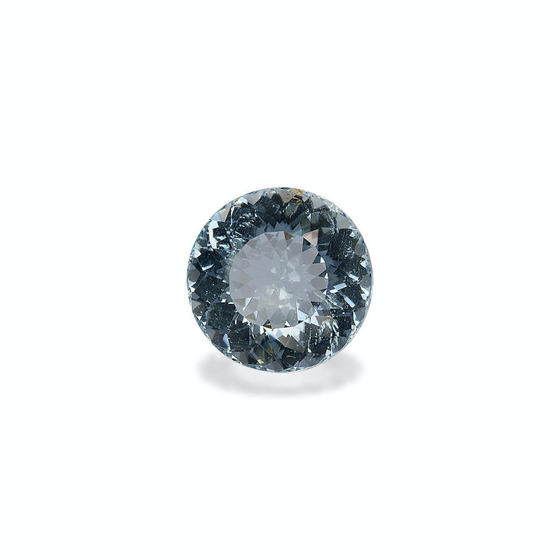 ROUND-cut Aquamarine Sky Blue 4.77 carats