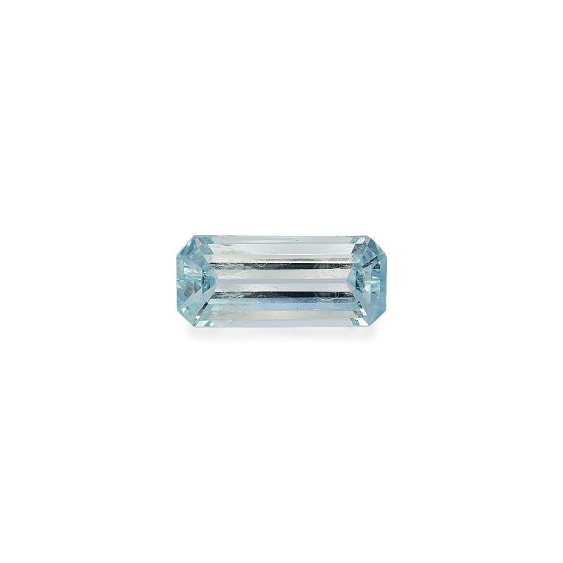 RECTANGULAR-cut Aquamarine Baby Blue 5.49 carats