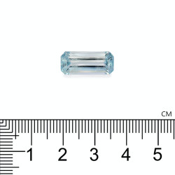 Rechthoekig geslepen Aquamarijn Baby Blauw 5,49 karaat