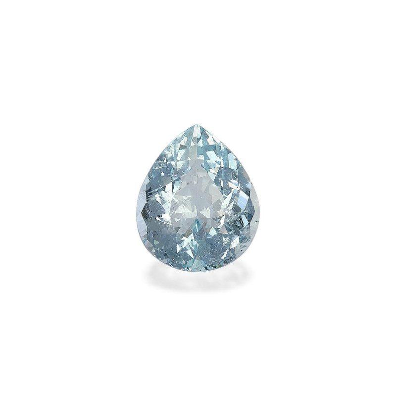 Aquamarin lengte Birne Himmelblau 5.89 karaten