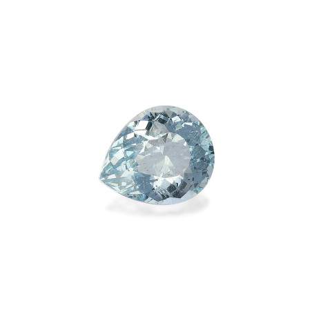 Aguamarina taille Poire Bleu Ciel 5.89 carats
