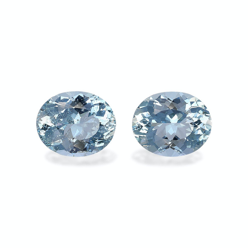 CUSHION-cut Aquamarine Baby Blue 7.48 carats