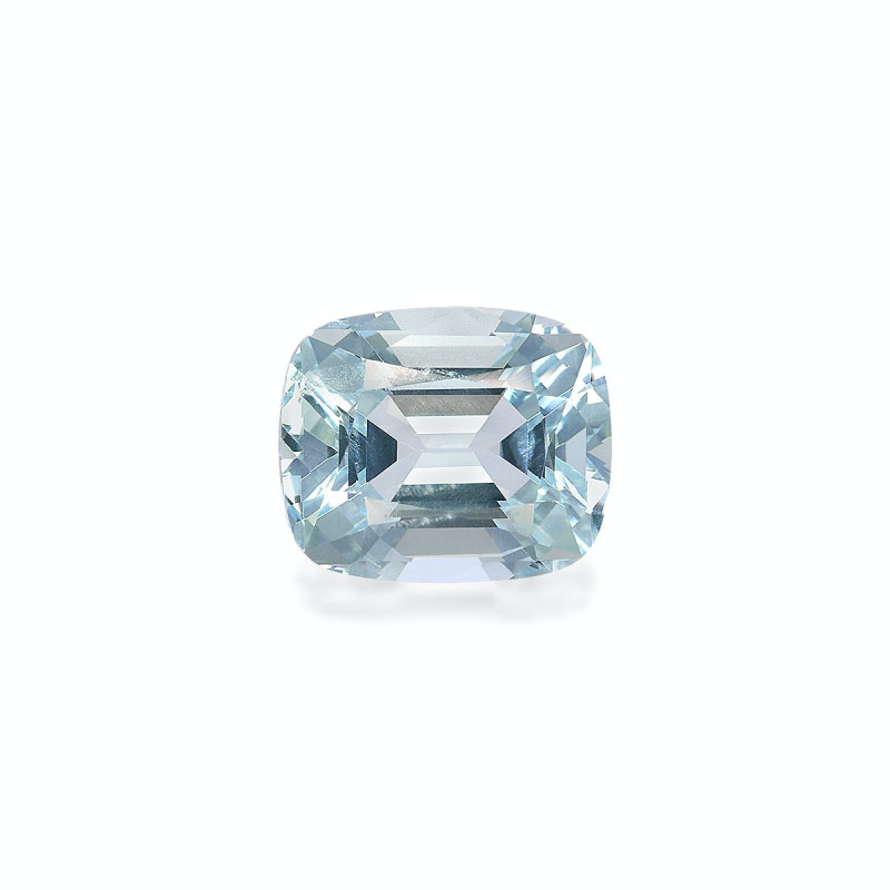 CUSHION-cut Aquamarine Sky Blue 5.71 carats