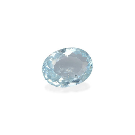 Aguamarina taille OVALE Bleu Ciel 8.05 carats