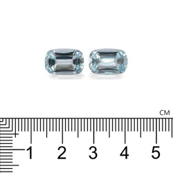 Kussen geslepen Hemelsblauwe Aquamarijn van 7,51 karaat