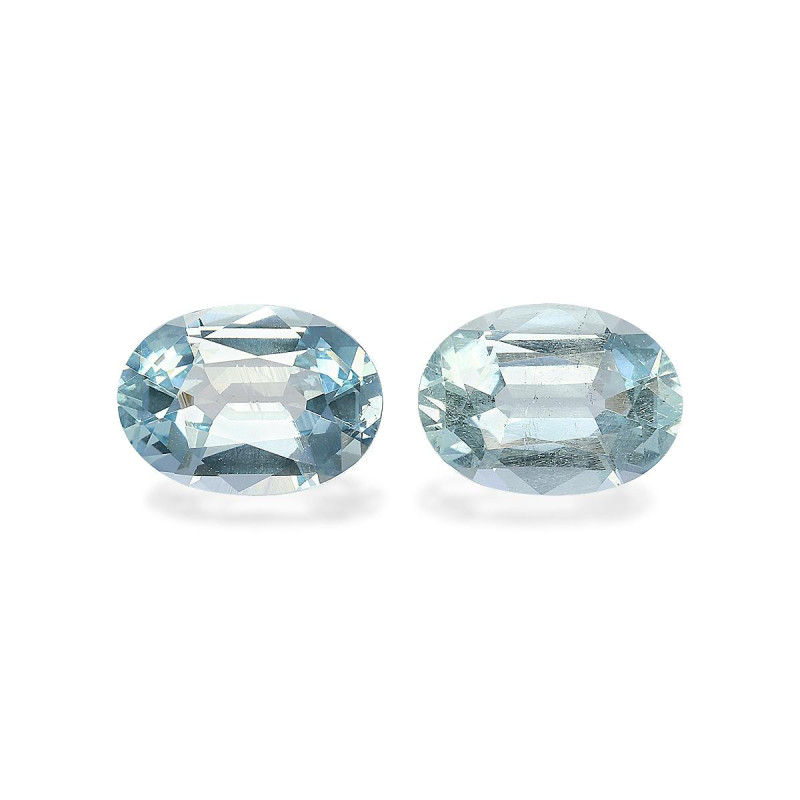 OVAL-cut Aquamarine Sky Blue 7.49 carats