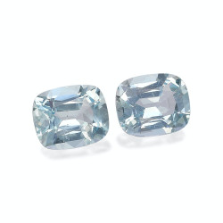 Kussen geslepen Baby Blauwe Aquamarijn van 8,63 karaat