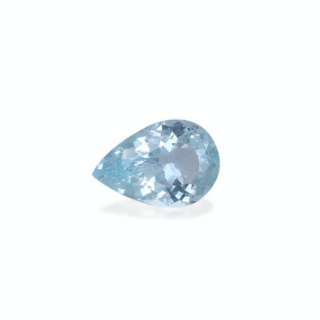 Aguamarina taille Poire Baby Blue 14.89 carats