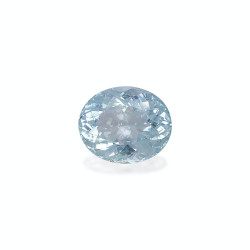 OVAL-cut Aquamarine Sky...