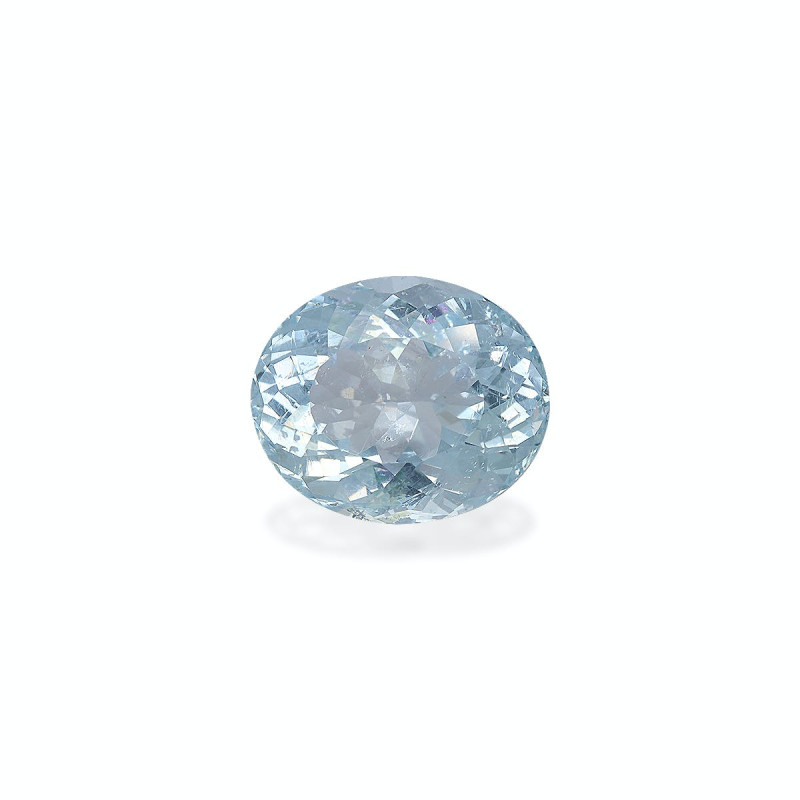 Aquamarin lengte OVAL Himmelblau 11.18 karaten