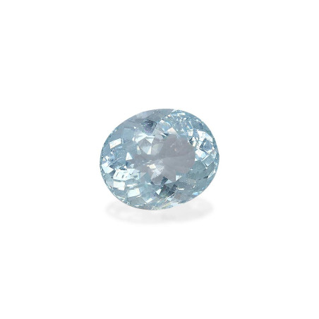 Aguamarina taille OVALE Bleu Ciel 11.18 carats