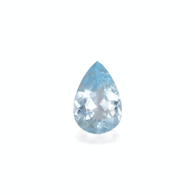 Aquamarin lengte Birne Baby blau 13.05 karaten