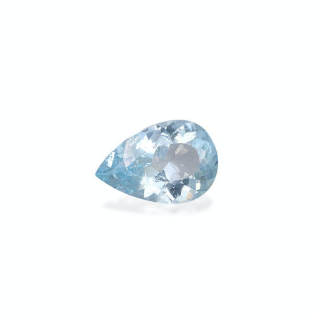 Aguamarina taille Poire Baby Blue 13.05 carats