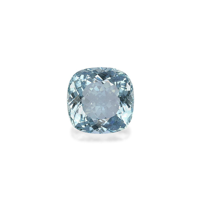 CUSHION-cut Aquamarine Baby Blue 13.30 carats