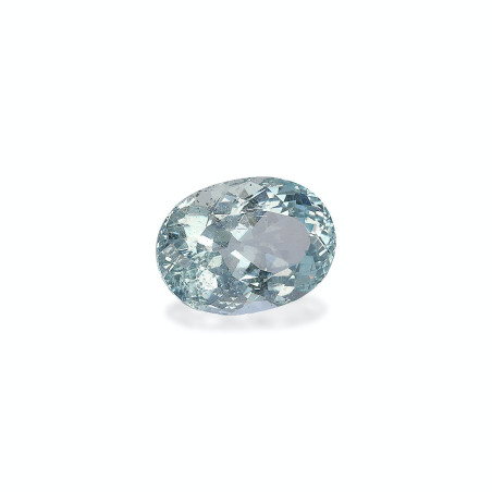 Aguamarina taille OVALE Bleu Ciel 9.25 carats
