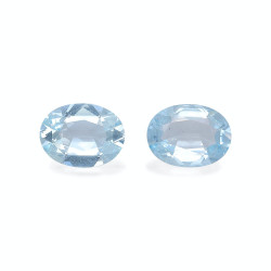 OVAL-cut Aquamarine Baby...