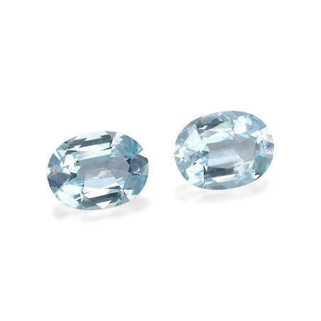 Aguamarina taille OVALE Baby Blue 13.38 carats