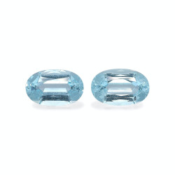 OVAL-cut Aquamarine Baby...