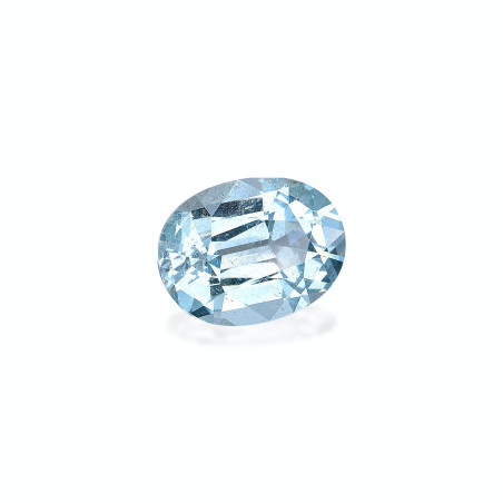 Aguamarina taille OVALE Baby Blue 8.79 carats