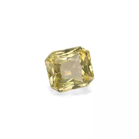 RECTANGULAR-cut Yellow Sapphire Yellow 3.03 carats