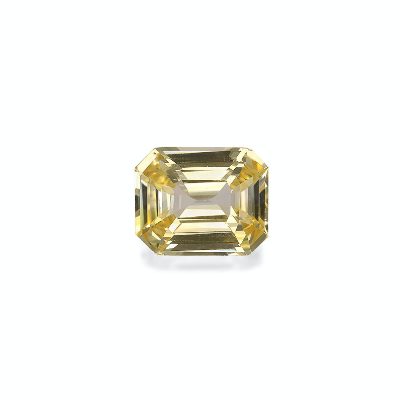 Zafiro Amarillo taille RECTANGULARE Amarillo 3.06 carats