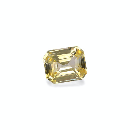 Zafiro Amarillo taille RECTANGULARE Amarillo 3.06 carats