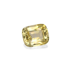 Geel Saffier kussen gesneden Daffodil Yellow 5.58 karaat