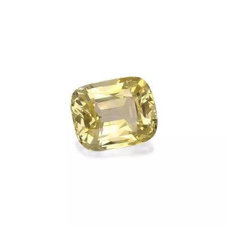 CUSHION-cut Yellow Sapphire Daffodil Yellow 5.58 carats