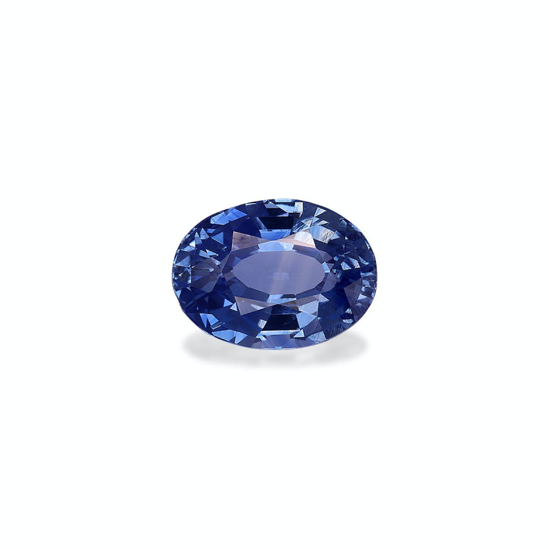 Saphir bleu taille OVALE Bleu 2.30 carats
