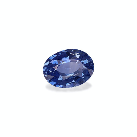 Saphir bleu taille OVALE Bleu 2.30 carats