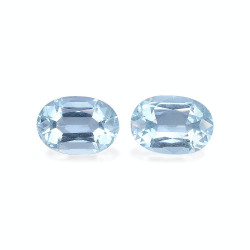 Aquamarin lengte OVAL Baby...