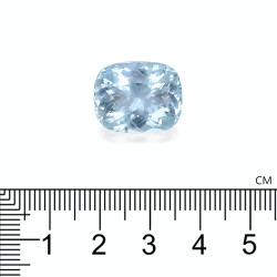 Kussen geslepen Aquamarijn Baby Blauw 16.07 karaat