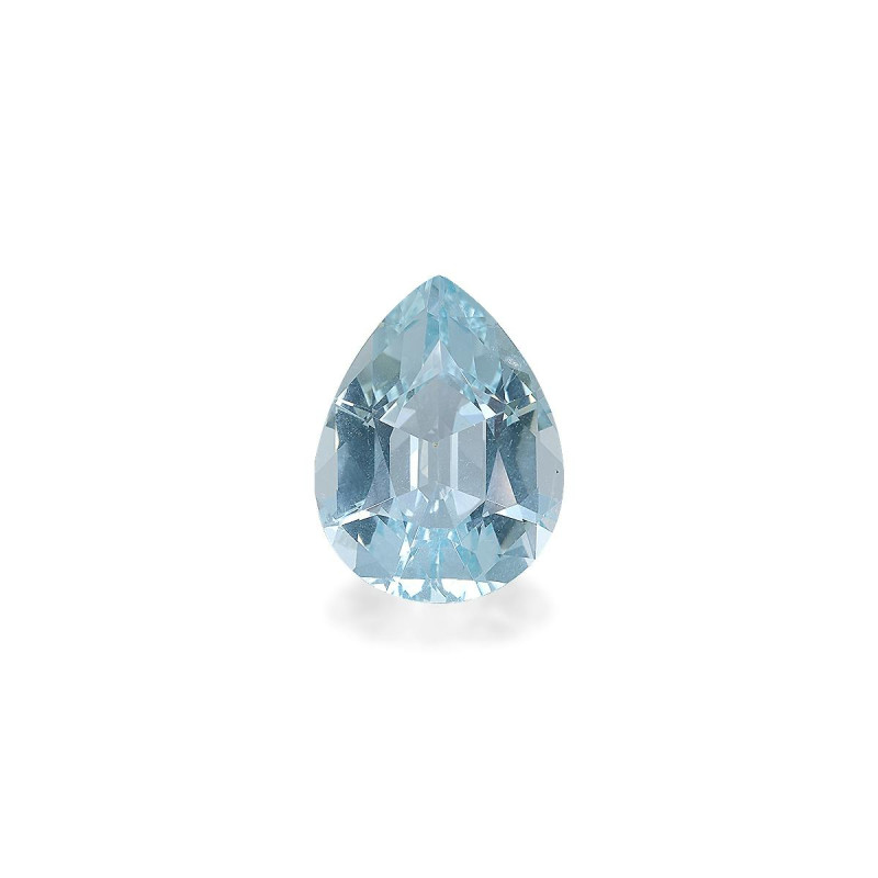 海蓝宝 taille 梨子 蓝天 10.21 carats