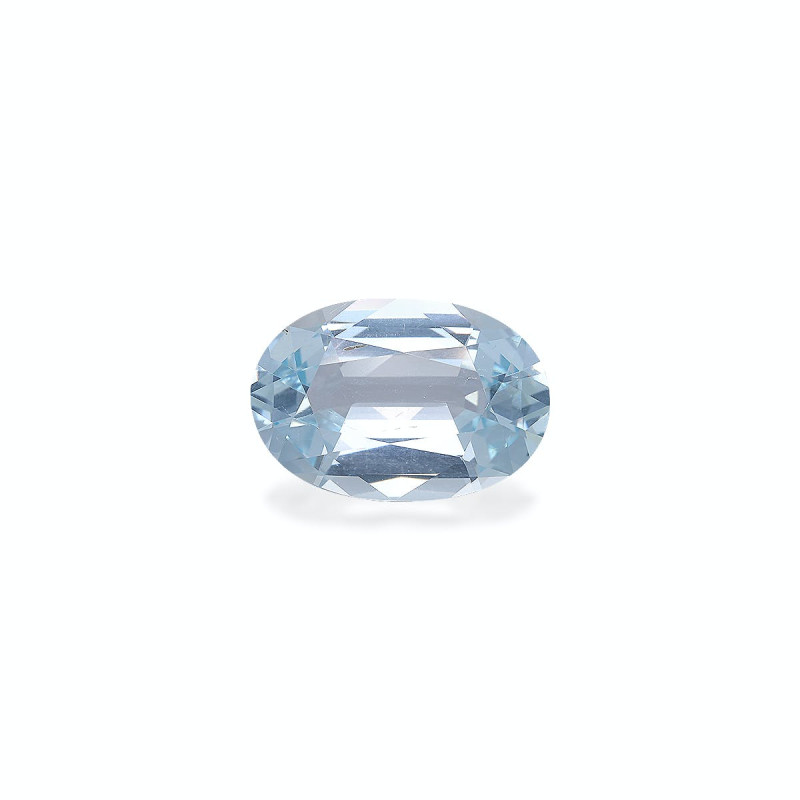 Aigue-Marine taille OVALE Baby Blue 12.48 carats